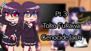 Purple Haired Anime Characters React To Eachother  36  Toko fukawa  Genocide Syo [upl. by Eiger907]