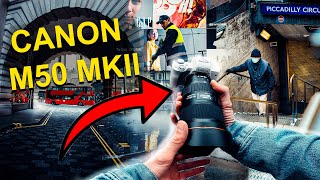 CANON M50 MARK 2 POV STREET PHOTOGRAPHY LONDON [upl. by Constant]