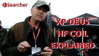 XP Deus HF coils explained by Gary Blackwell from XP [upl. by Dirgni]