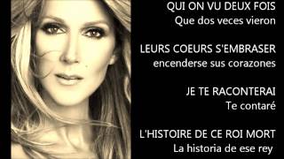 Ne me quitte pas  Celine Dion subtit francéscastellano [upl. by Sarat]