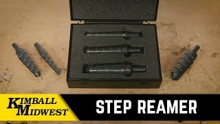 Step Reamer by Kimball Midwest [upl. by Pesvoh161]