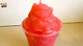 STRAWBERRY LEMONADE SLURPEE SLUSHY RECIPE [upl. by Ennoid]