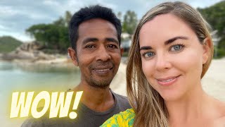 We found PARADISE in Koh Phangan Island AMWF Thailand Family vlog [upl. by Veneaux]