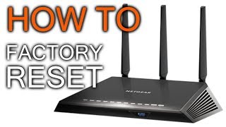 How to Factory Reset Netgear Router [upl. by Rida]