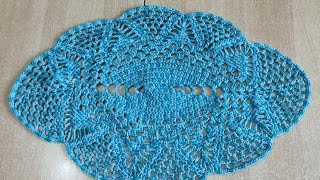 Tuto napperon au crochet [upl. by Einaffets]