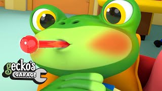 Gecko Gets Sick Mechanicals Take Over  Geckos Garage  Trucks For Children  Cartoons For Kids [upl. by Aiker312]