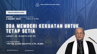 IBADAH MINGGU GKJ EBENHAEZER 2 MARET 2025 [upl. by Etteval]