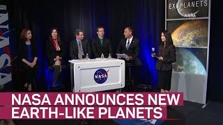 NASA reveals Trappist1 a habitable star system [upl. by Sillihp845]