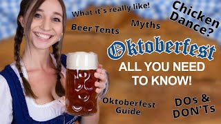 OKTOBERFEST explained by a Munich Native Everything you need to know  Feli from Germany [upl. by Elleahcim]