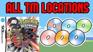 All TM Locations  Pokemon PlatinumDiamondPearl [upl. by Nady]