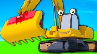 Excavator And Dump Truck Videos  Construction Vehicles For Kids  Geckos Garage  Muddy Trucks [upl. by Jeramey]