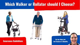 Choosing the Right Walker or Rollator [upl. by Enilreug]