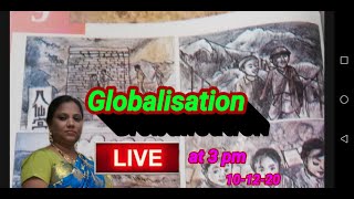 Globalisation part1class 10th EMampTM Social Studies APampTS [upl. by Nomelihp]