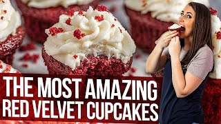 Most Amazing Red Velvet Cupcakes [upl. by Kraus638]