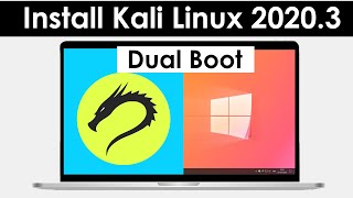 How to Dual Boot Kali Linux 20203 and Windows 10  EASY WAY [upl. by Demaria]