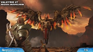 God of War  All Valkyrie Locations Guide Chooser of the Slain Trophy Walkthrough [upl. by Eniamahs]