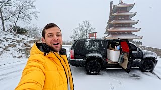 How to Survive a Blizzard While Living in Your Car [upl. by Jerad401]