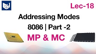 Addressing modes of 8086  Part23  MPMC  Lec18  Bhanu Priya [upl. by Ennaxxor]