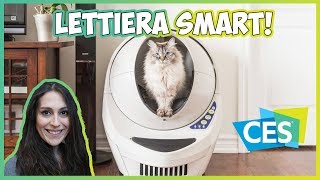 LitterRobot la lettiera smart per gatti  CES 2018 [upl. by Nahtiek341]