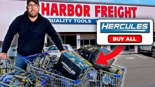 I Bought Every Hercules Tool at Harbor Freight [upl. by Sunshine]