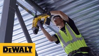 Pros React DEWALT® 20V MAX XR® Cordless Concrete Nailer DCN890P2 [upl. by Enaj181]