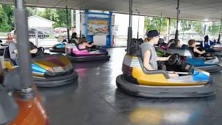 Scooter Bumper Car Carnival Ride at Stoughton Fair [upl. by Hinze981]