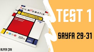 Acil Matematik Fonksiyonlar Fasikülü Syf 2931 Test1 [upl. by Zoubek]