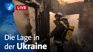 Krieg in der Ukraine Aktuelle Entwicklungen  tagesschau24 EXTRA [upl. by Charmain]