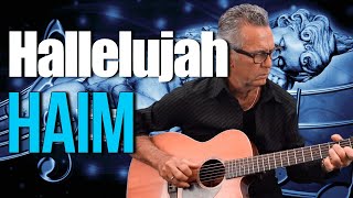 HAIM Hallelujah Guitar Lesson  Tutorial [upl. by Ojeibbob]