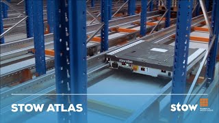 Stow Atlas pallet shuttle system at Dawtona Poland [upl. by Beane]