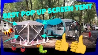 Best Pop Up Screen Tent Review Gazelle Gazebo [upl. by Westhead]