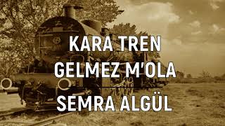 Kara Tren Gelmez Mola  Semra Algül  Allı Gelin Al Olaydın [upl. by Attehcram]