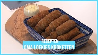 Ambachtelijke kroketten van Oma Loekie  BinnensteBuiten [upl. by Lefton]