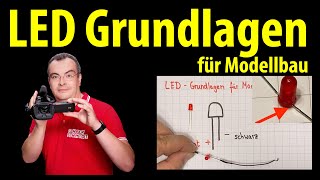 LED  Grundlagen  Schaltkreise und Widerstände berechnen  Lehrerschmidt [upl. by Ativak579]