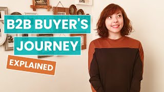 B2B Buyers Journey Explained [upl. by Alaekim796]