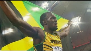 Usain Bolts Golds  200m  IAAF World Championships [upl. by Shara]