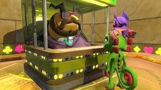 YookaLaylee and the Impossible Lair Part 1 PS4 100 Walkthrough Intro  Level 1 amp 2 [upl. by Gerri]