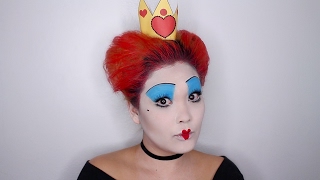 Queen of Hearts Makeup Tutorial [upl. by Ennywg]