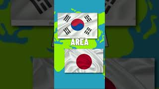 KOREA VS JAPAN COMPARISON [upl. by Almeeta]