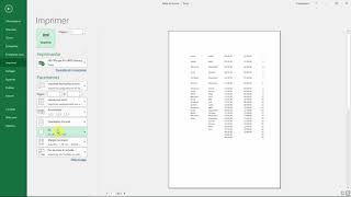 MISE EN PAGE avec EXCEL lignes colonnes fusionner imprimer [upl. by Kinata]