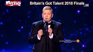 Gruffydd Wyn Roberts sings Opera Version quotPerfectquot Ed Sheeran Britains Got Talent 2018 Final BGT [upl. by Siednarb]