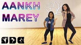 Easy Dance steps for aankh Marey song  Shipras Dance Class [upl. by Rosenblast652]