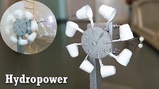 How to Generate Electricity from Water flow  Hydropower [upl. by Lebatsirhc]