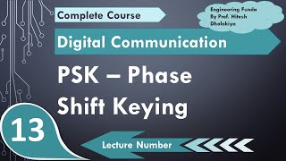 Phase Shift Keying PSK Definition waveform Bandwidth Multilevel PSK Modulation amp Demodulation [upl. by Christa]