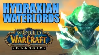 Hydraxian Waterlords  Classic WoW Reputation Guide [upl. by Ynettirb478]