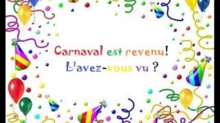 Carnaval est revenu [upl. by Novanod]