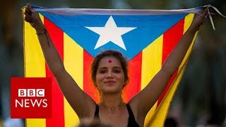 Why some Catalans want independence and some dont  BBC News [upl. by Eedebez127]