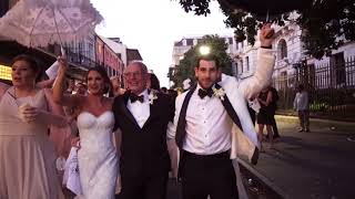 New Orleans Second Line  New Orleans Wedding [upl. by Uyerta]