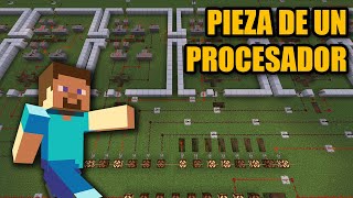 Construyo pieza de PROCESADOR en MINECRAFT FUNCIONA [upl. by Everrs]