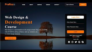 How To Create A Website using HTML amp CSS  StepbyStep Tutorial [upl. by Andriana86]